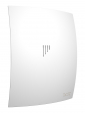 BREEZE 5C Matt white, Вентилятор накладной BREEZE D125 обр.клапан Matt white DICITI