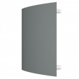 PQ4 Graphite, Панель декоративная QUADRO D100 172х172 Graphite ERA