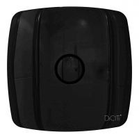 RIO 5C Obsidian, Вентилятор накладной RIO D125 обр.клапан Obsidian DICITI